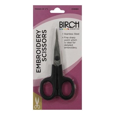 SCISSOR EMBROIDERY 110MM 4 1/2"