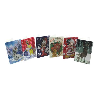 CRAFT BUDDY DISNEY CRYSTAL CARD KIT 10X15CM