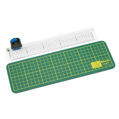 RULER & CUTTER 25CM