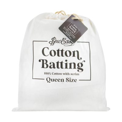 SEW EASY BATTING  100% COTTON BLEACHED 140GSM