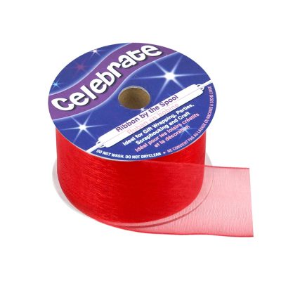CELEBRATE RIBBON ORGANDIE 32MM X 5M