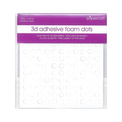 PAPERCRAFT FOAM DOTS 3D ADHESIVE MEDIUM