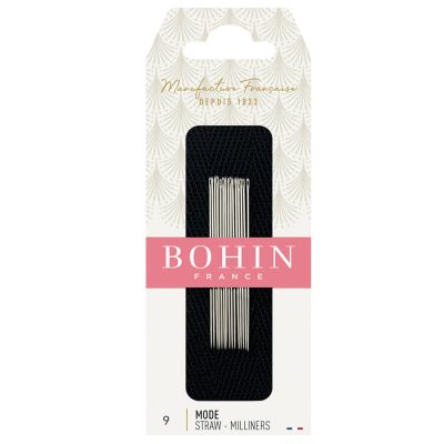 BOHIN MILLINER NEEDLE NO 9 (X 15 NEEDLES)