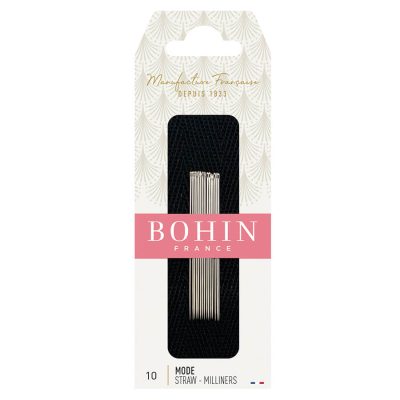 BOHIN MILLINER NEEDLE NO 10  (X 15 NEEDLES)