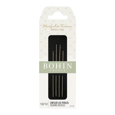 BOHIN BEADING NEEDLE SIZE 12 BOX OF 10