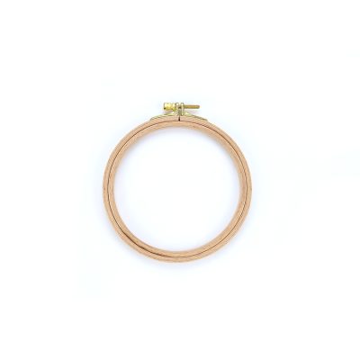 NURGE EMBROIDERY HOOP - WOODEN SCREWED 8MM