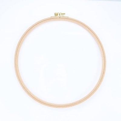 NURGE EMBROIDERY HOOP - WOODEN SCREWED 8MM