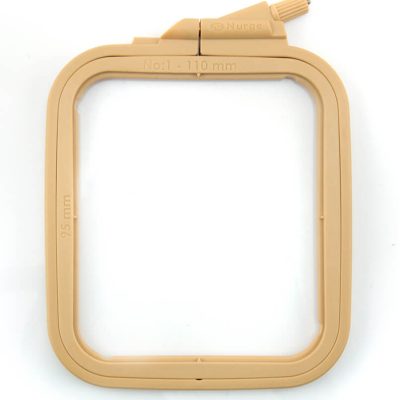 NURGE EMBROIDERY HOOP - SQUARE PLASTIC