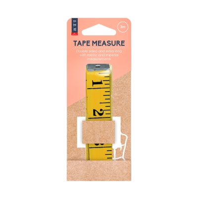 S.E.W. TAPE MEASURE QUILTERS 300CM LARGE PRINT