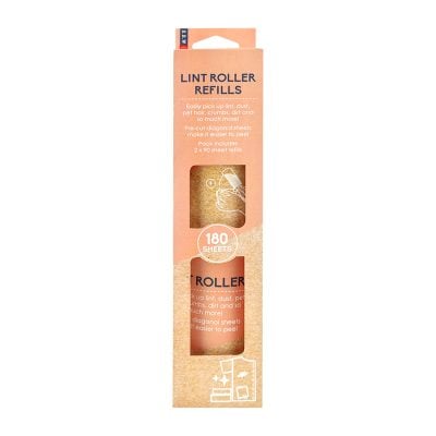S.E.W. LINT ROLLER REFILL 180 PC 2 X 90 SHEET