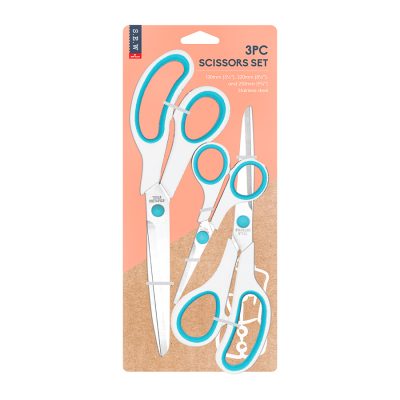S.E.W. SCISSORS SWT 3 PCE SOFT GRIP