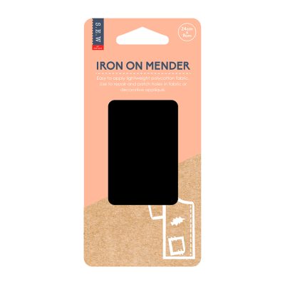 S.E.W. IRON ON MENDERS L/WEIGHT