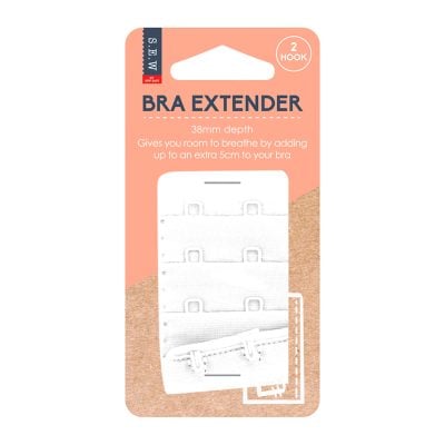 S.E.W. BRA EXTENDERS 38MM 2 HOOK NUDE