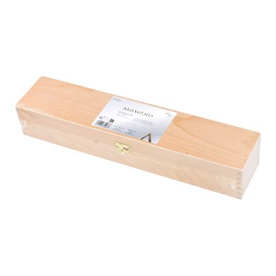 MILWARD KNITTING PIN BOX BEECH