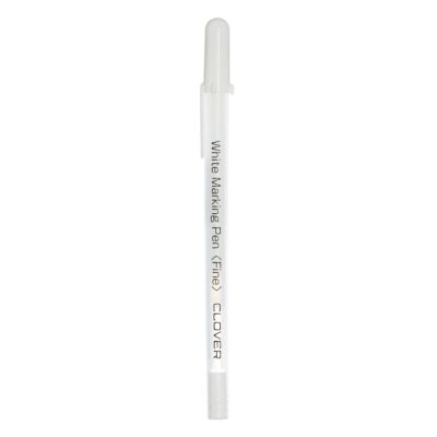 CLOVER WHITE MARKING PEN FINE 517