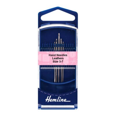 HEMLINE HANGSELL HAND NEEDLE - LEATHER SIZES - 3-7