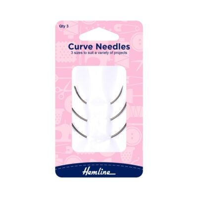 HEMLINE HANGSELL CURVED NEEDLES - 3PC KIT