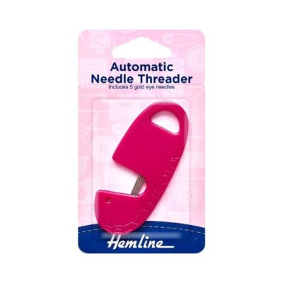 HEMLINE THREADER NEEDLE AUTOMATIC MAROON