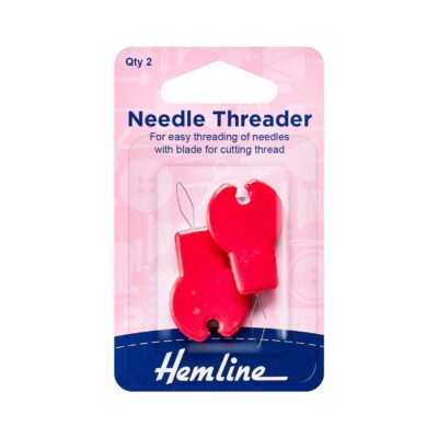 HEMLINE HANGSELL THREADER NEEDLE WITH CUTTER