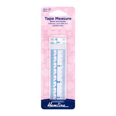 HEMLINE HANGSELL TAPE MEASURE - ADHESIVE