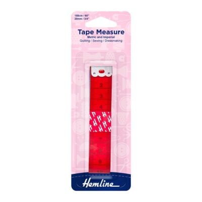 HEMLINE HANGSELL TAPE MEASURE MULTI COLOUR
