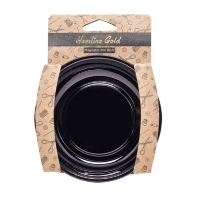 HEMLINE GOLD MAGNETIC PIN DISH BLACK