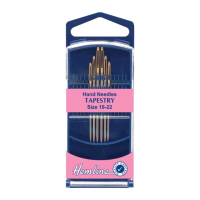 HEMLINE HANGSELL HAND NEEDLE TAPESTRY 6 PACK