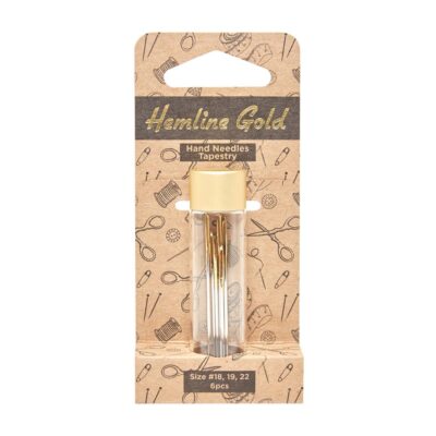 HEMLINE GOLD TAPESTRY GOLD EYE HAND NEEDLES