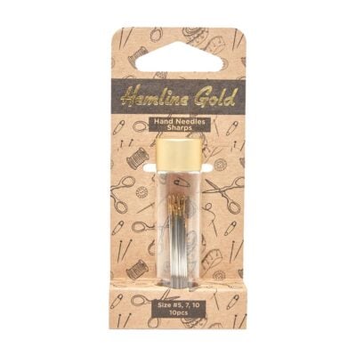 HEMLINE GOLD SHARPS HAND NEEDLES