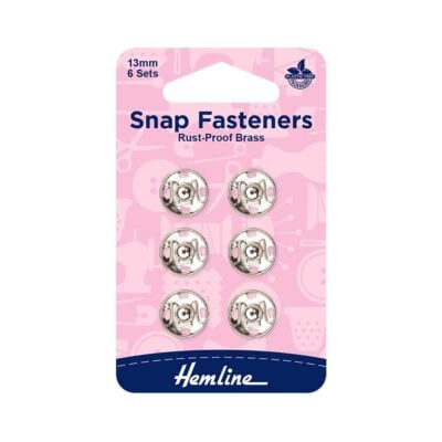 HEMLINE HANGSELL SNAP FAST METAL 13MM -