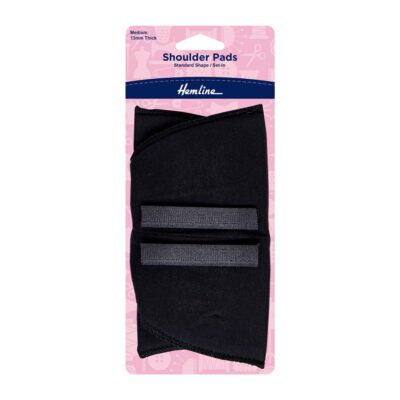HEMLINE SHOULDER PAD COVERED SET-IN 13MM MEDIUM -