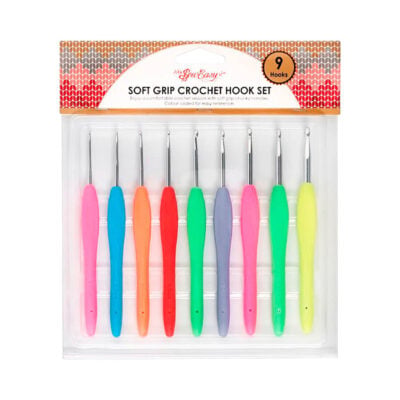 SEW EASY SOFT GRIP CROCHET HOOK SET
