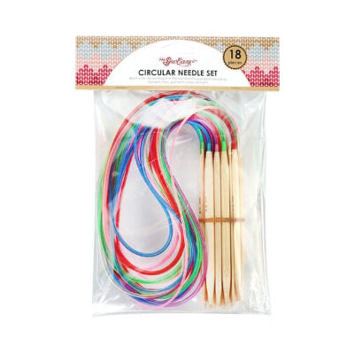 SEW EASY ASSORTED CIRCULAR KNITTING NEEDLES 80CM
