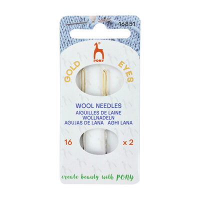 PONY WOOL NEEDLES GE HIGH CARBON STEEL WIRE