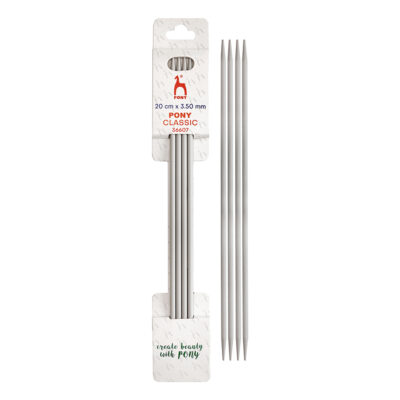 PONY KP DOUBLE ENDED (SO4) 20CM X 3.5MM ALUMINIUM