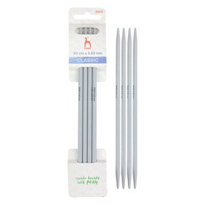 PONY KP DOUBLE ENDED (SO4) 20CM X 5.5MM PLASTIC
