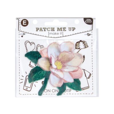 MOTIF IRON ON FLOWER 3PK