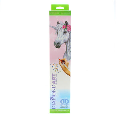 DIAMOND DOTZ DIAMOND ART - UNICORN 32 X 32CM