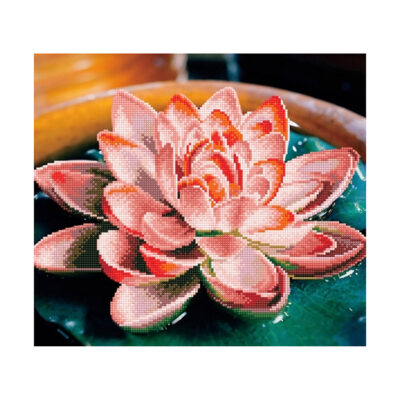 DIAMOND DOTZ DIAMOND ART - LOTUS 37X 42CM