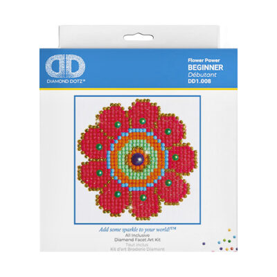 DIAMOND DOTZ FLOWER POWER 10.2 X 10.2CM (4 X 4IN)