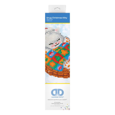 DIAMOND DOTZ SNUG CHRISTMAS KITTY