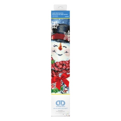 DIAMOND DOTZ JOYFUL JOLLY SNOWMAN 45.5 X 35.5CM