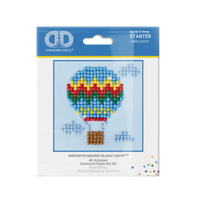 DIAMOND DOTZ UP UP  AND AWAY BALLOON