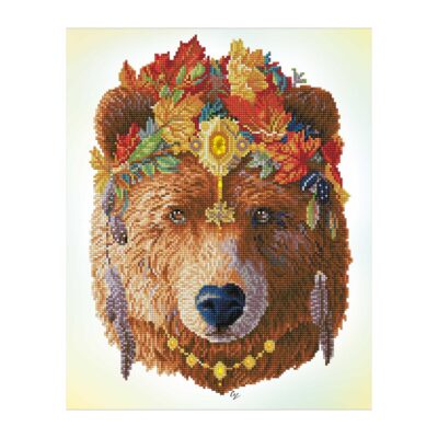 DIAMOND DOTZ BOHEMIAN BEAR