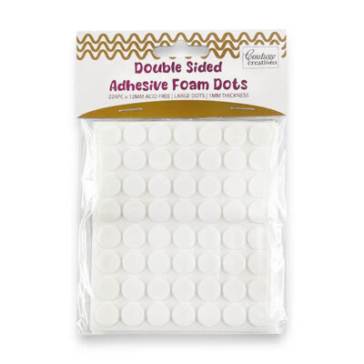 PAPERCRAFT ADHESIVE DOTS 1MM THICK DOUBLE SIDED