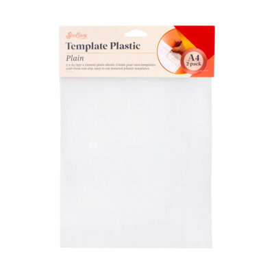 SEW EASY HANGSELLTEMPLATE PLASTIC SHEET/PLAIN 2PCS
