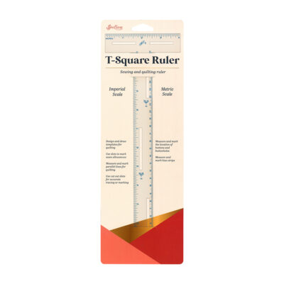 SEW EASY HANGSELL RULER QUILTERS T-SQUARE