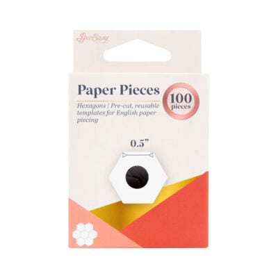 SEW EASY HANGSELL PAPER PIECES PRE CUT HEXAGON