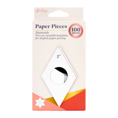 SEW EASY HANGSELL PAPER PIECES PRE CUT DIAMOND