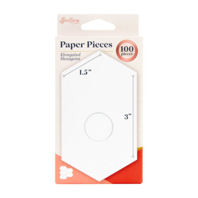 SEW EASY HANGSELL PAPER PIECING PRE CUT HEXAGON